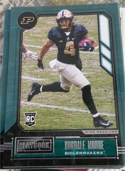 2021 Panini Chronicles Draft Picks Playbook #345 Rondale Moore — front