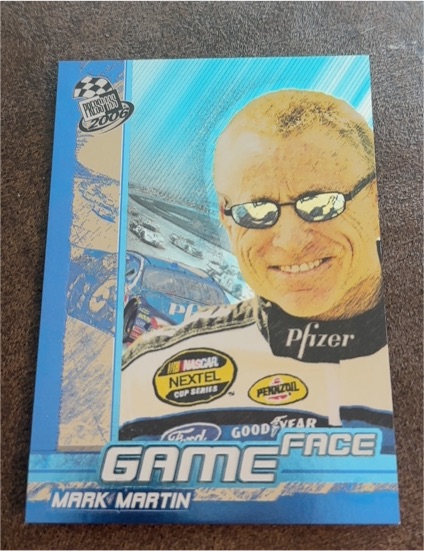 2006 Press Pass Game Face #GF2 Mark Martin — front