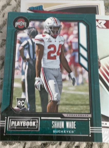 2021 Panini Chronicles Draft Picks Playbook #329 Shaun Wade — front