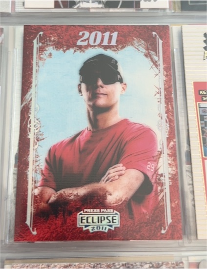 2011 Press Pass Eclipse # Unknown Player — front
