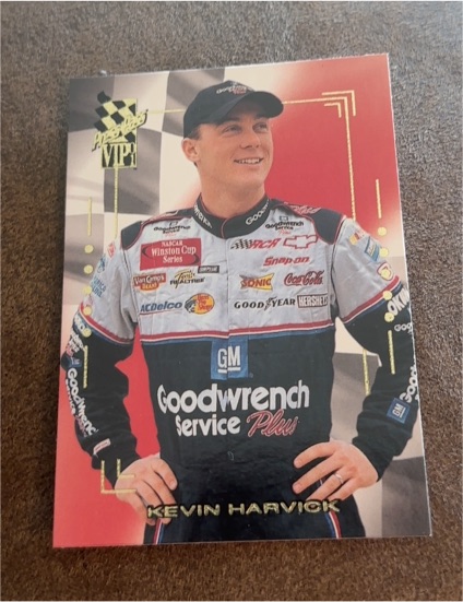 2001 Press Pass VIP #10 Kevin Harvick — front