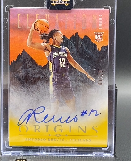 2024-25 Panini Origins #ES-REE Antonio Reeves Elevation Signatures — front