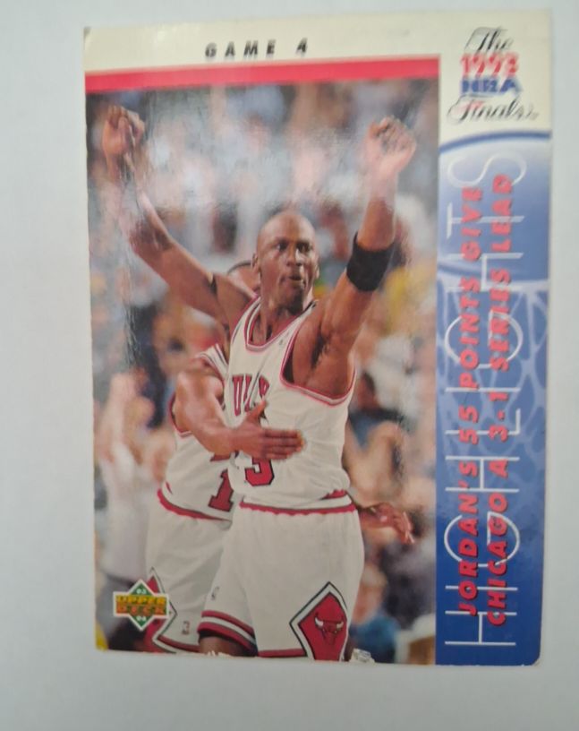 1993-94 Upper Deck The 1993 NBA Finals #201 Michael Jordan — front