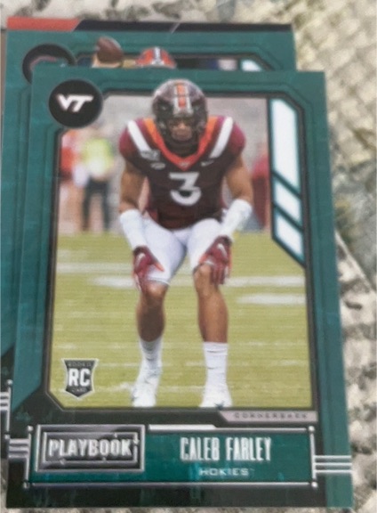 2021 Panini Chronicles Draft Picks #328 Caleb Farley — front