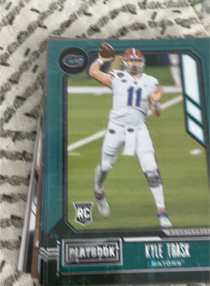 2021 Panini Chronicles Draft Playbook #339 Kyle Trask — front