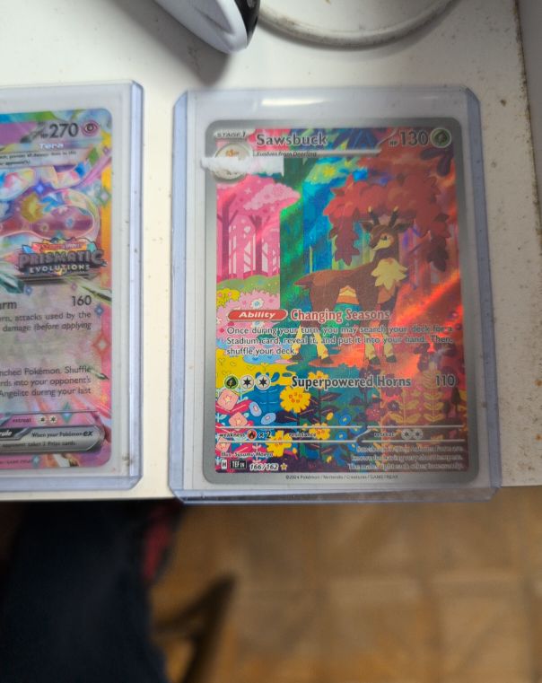2023 Pokémon SV05: Temporal Forces #166 Sawsbuck — front