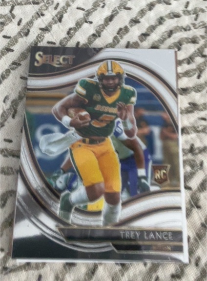 2021 Panini Chronicles Select Draft Picks #260 Trey Lance — front
