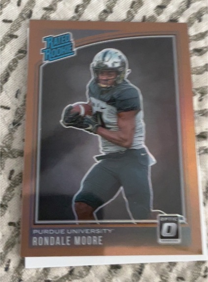2021 Panini Chronicles Optic #214 Rondale Moore — front