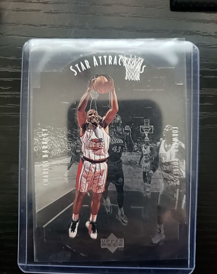 1997-98 Upper Deck Star Attractions #SA5 Charles Barkley — front