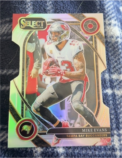 2024 Panini Select Club Level #283 Mike Evans — front