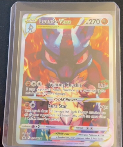 2023 Pokémon TCG SWSH #SWSH291 Lucario VSTAR — front