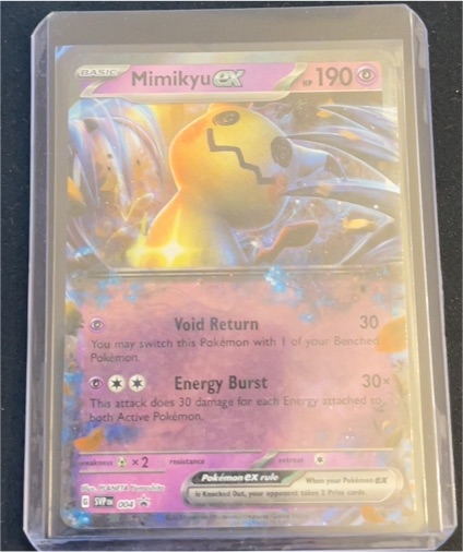 2023 Pokémon Scarlet & Violet #004 Mimikyu ex — front
