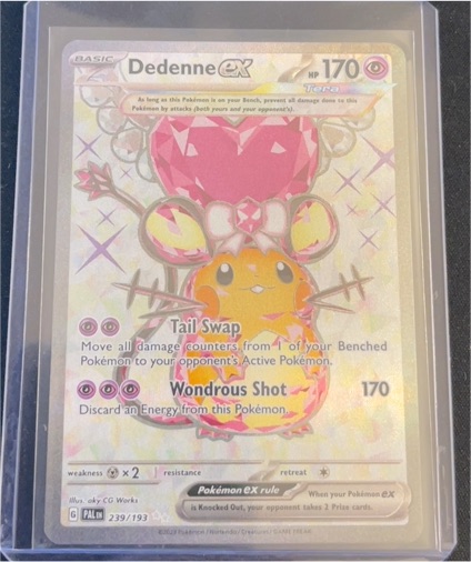 2023 Pokémon #239 Dedenne ex — front