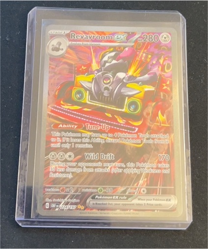 2023 Pokémon TCG SV03: Obsidian Flames #224 Revavroom ex — front