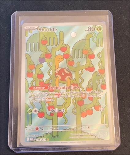 2025 Pokémon Mega Evolutions #136 Shuckle — front