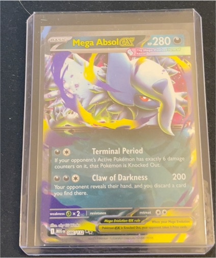 Mega Absol EX 086/132 — front