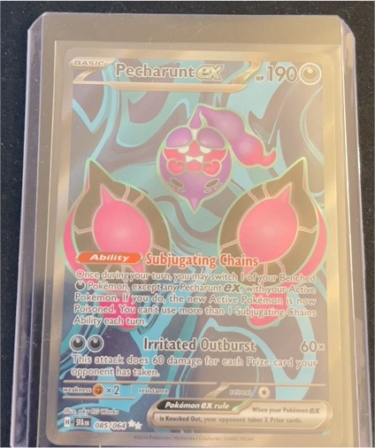 2024 Pokémon Shrouded Fable #085/064 Pecharunt ex — front