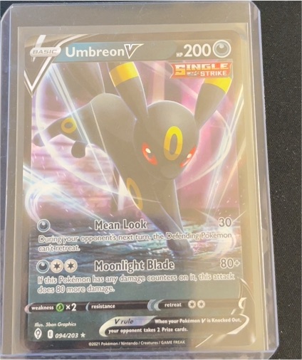 2021 Pokémon TCG #094 Umbreon V — front