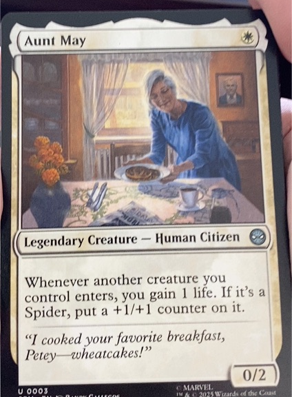 Aunt May #0003 Marvel's Spider-Man — front