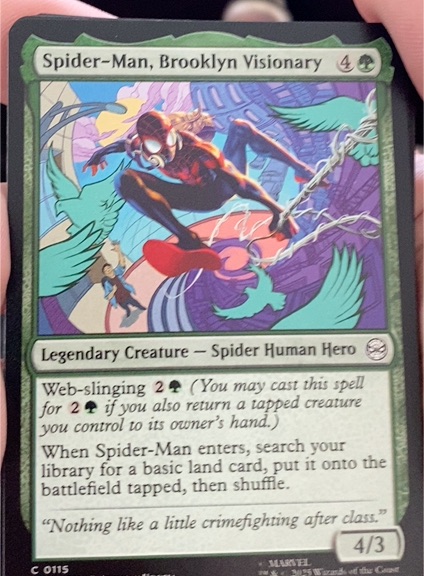 2025 Marvel's Spider-Man #115 Spider-Man, Brooklyn Visionary — front