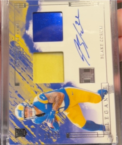 2024 Panini Impeccable Elegance #RPA-BCO Blake Corum — front