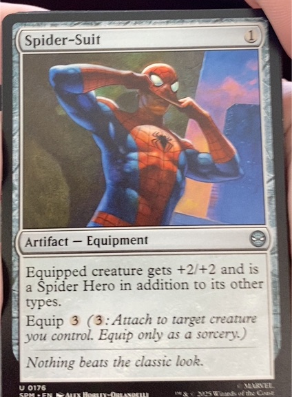 2025 Marvel's Spider-Man #176 Spider-Suit — front