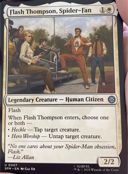 Flash Thompson, Spider-Fan #7 Marvel's Spider-Man — front