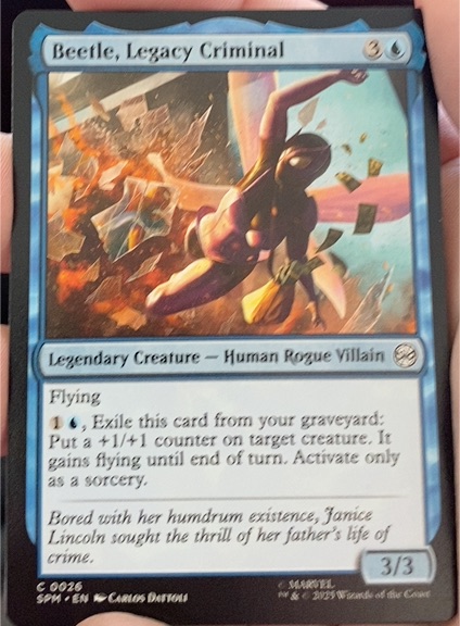 2025 Magic: The Gathering #26 Beetle, Legacy Criminal — front