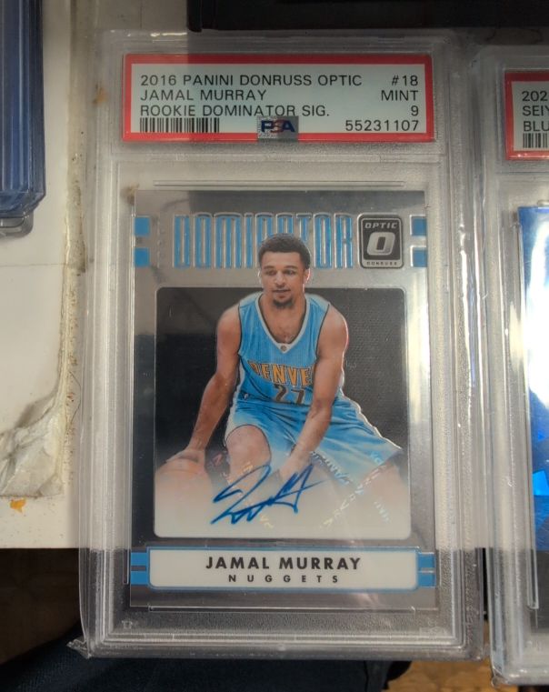 2016 Panini Donruss Optic #18 Jamal Murray Rookie Dominator Sig. — front