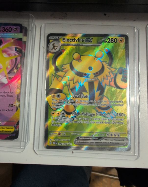 2025 Pokémon Destined Rivals #212 Electivire ex — front