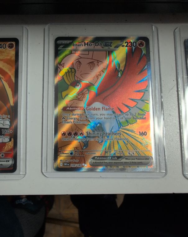 Ethan's Ho-Oh ex 209/182 Sv10: Destined Rivals Holo — front