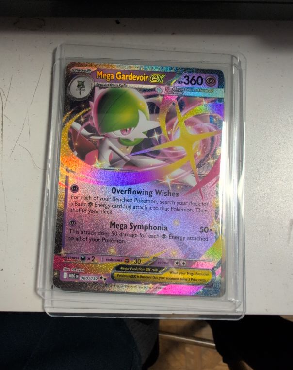 2025 Pokémon Mega Evolutions #60 Mega Gardevoir EX — front