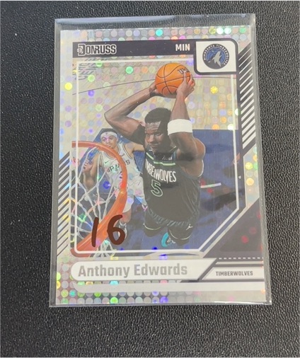 2024 Panini Donruss #165 Anthony Edwards — front