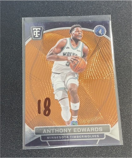 2024-25 Panini Totally Certified #126 Anthony Edwards — front
