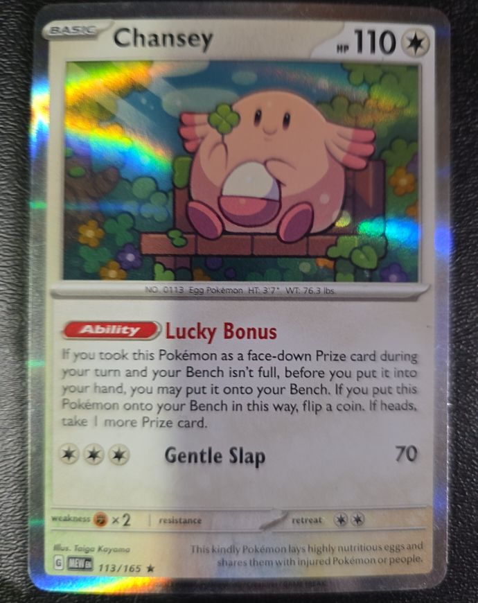 2023 Pokémon Scarlet & Violet 151 #113 Chansey — front