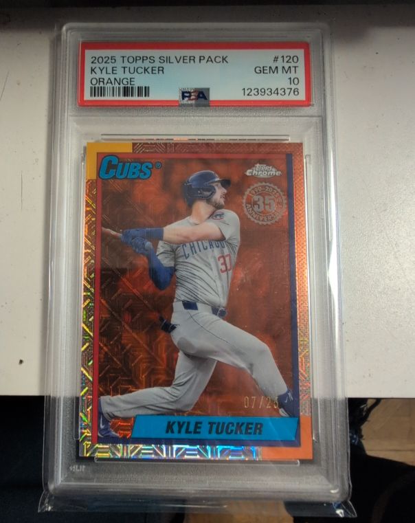 2025 Topps Silver Pack #120 Kyle Tucker — front