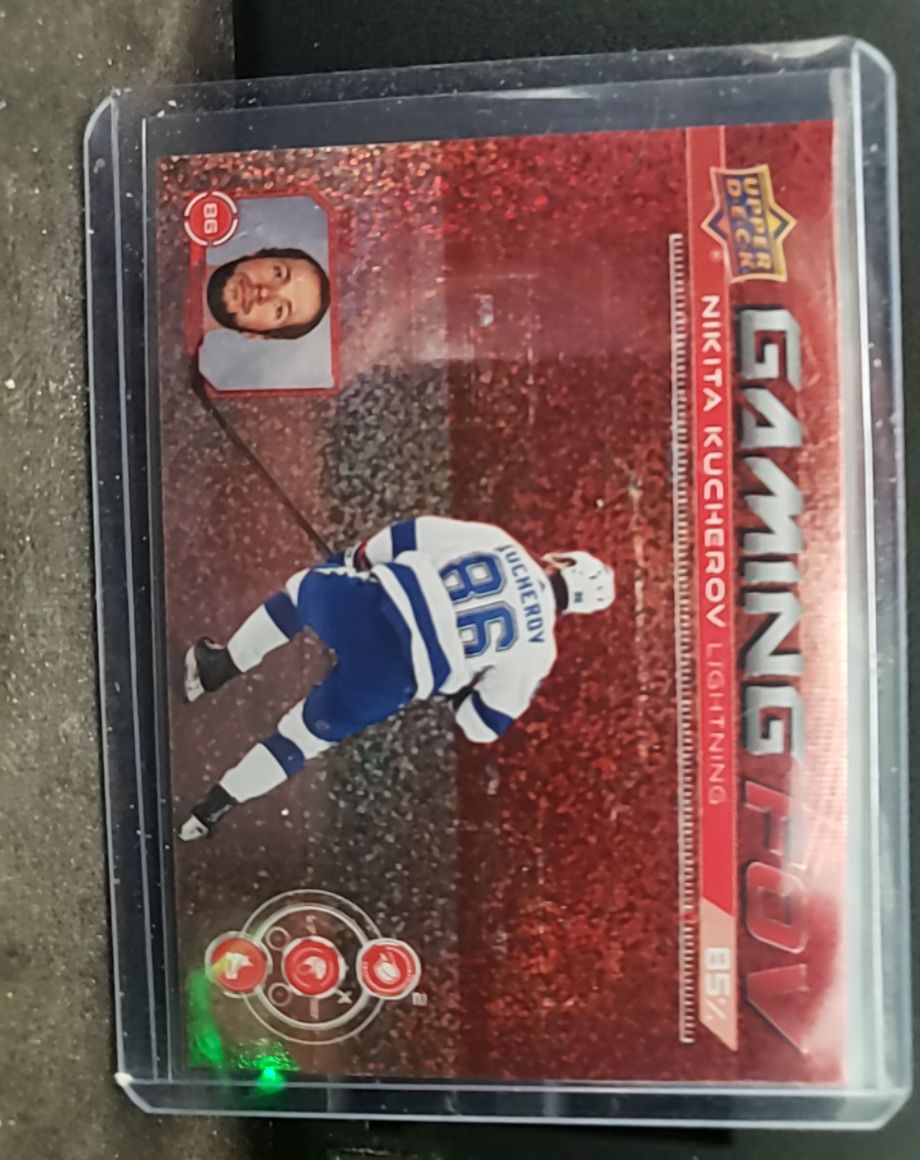 2024-25 Upper Deck Series 1 Gaming FOV #GFOV-19 Nikita Kucherov — front