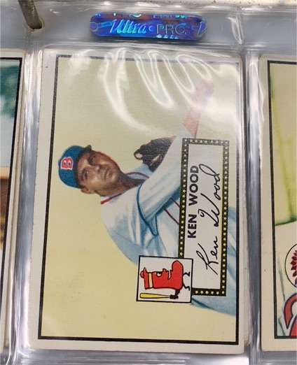 1952 Topps #139 Ken Wood — front