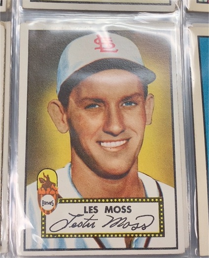 1952 Topps #143 Les Moss — front