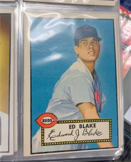 1952 Topps #144 Ed Blake — front