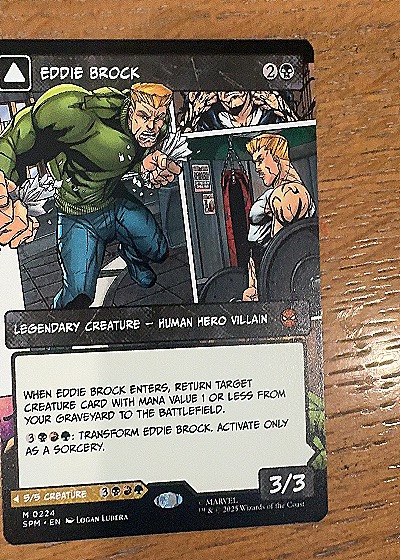 2025 Marvel Spider-Man #224 Eddie Brock / Venom, Lethal Protector — front