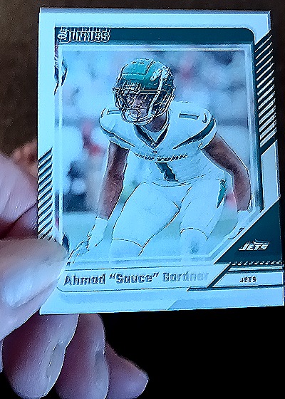2024 Donruss #42 Ahmad "Sauce" Gardner — front