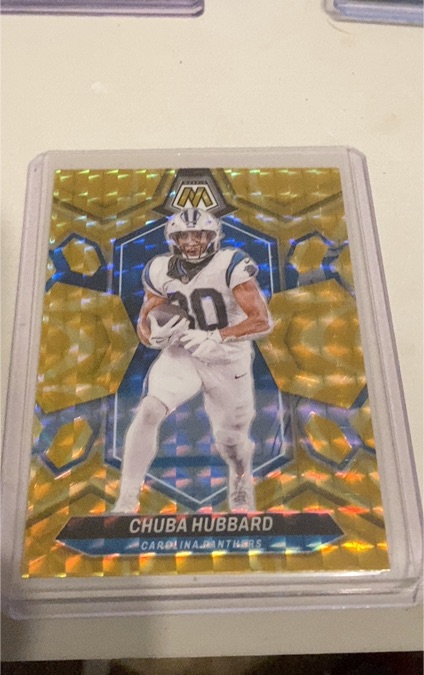 2024 Panini Mosaic #29 Chuba Hubbard — front