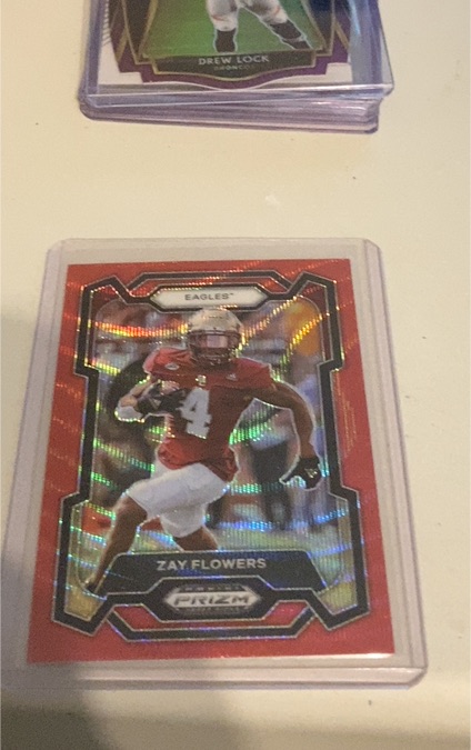 2024 Panini Prizm Draft Picks #4 Zay Flowers — front