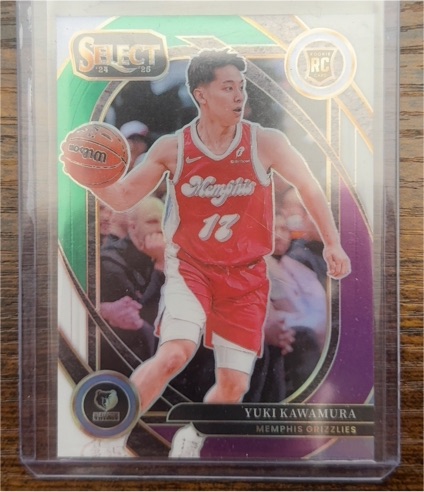 2024-25 Panini Select #287 Yuki Kawamura — front