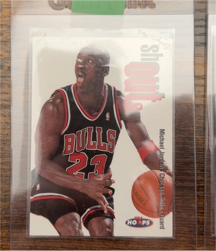 1998-99 NBA Hoops #13SO Michael Jordan Shout Outs — front