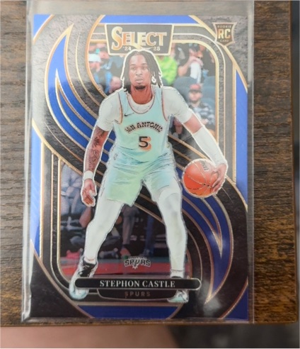 2024-25 Panini Select #175 Stephon Castle — front