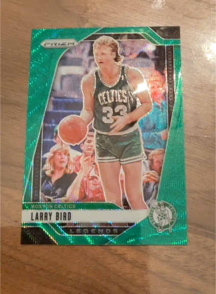 2024-25 Panini Prizm Legends #299 Larry Bird — front
