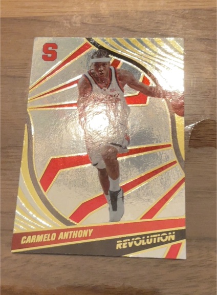 2022 Panini Chronicles Revolution #1 Carmelo Anthony — front