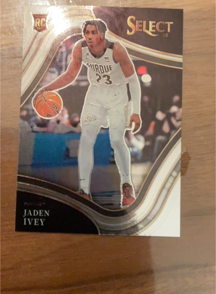 2022 Panini Chronicles Select Draft Picks #4 Jaden Ivey — front